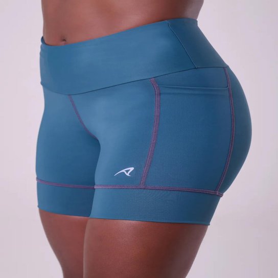 Bermuda Feminino Running Bolso 15Cm Authen