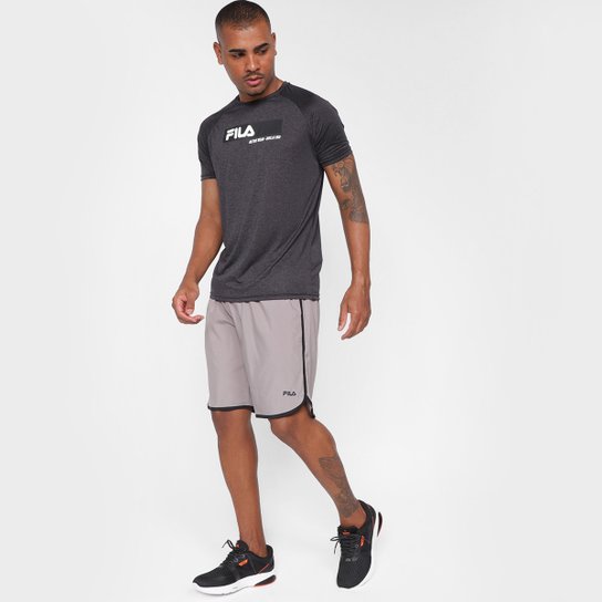 Bermuda Fila Curve Letter Masculina