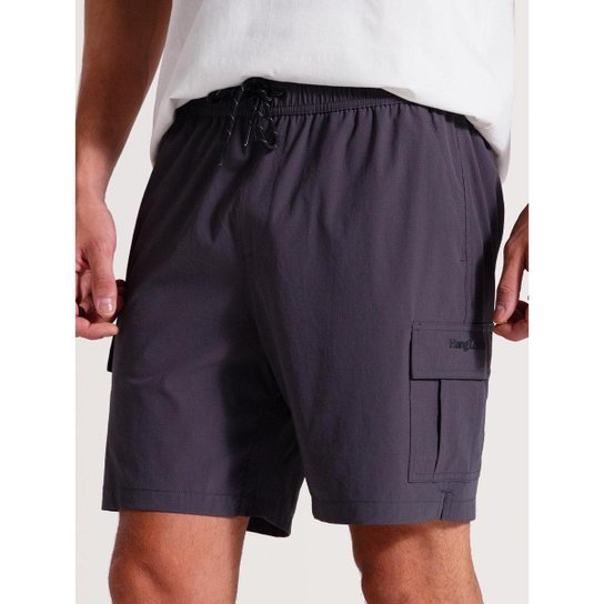 Bermuda Hang Loose Elástico Importada Mess Original Darkgrey