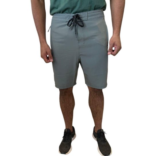 Bermuda Hang Loose Hibrida Original Swell 19 polegadas Verde