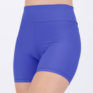 Bermuda Hering Ciclista Sports Feminina Azul