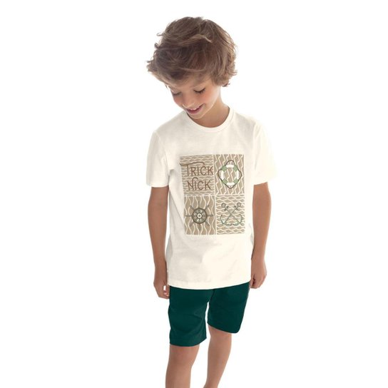 Bermuda Infantil Trick Nick Sarja Masculina