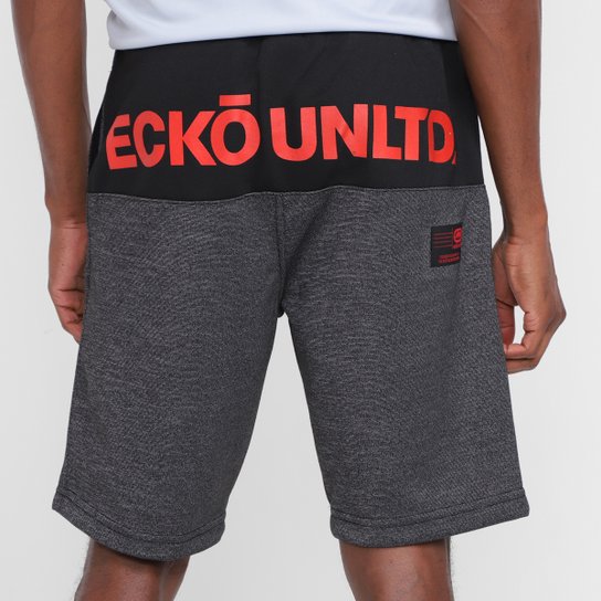 Bermuda Moletom Ecko Masculina
