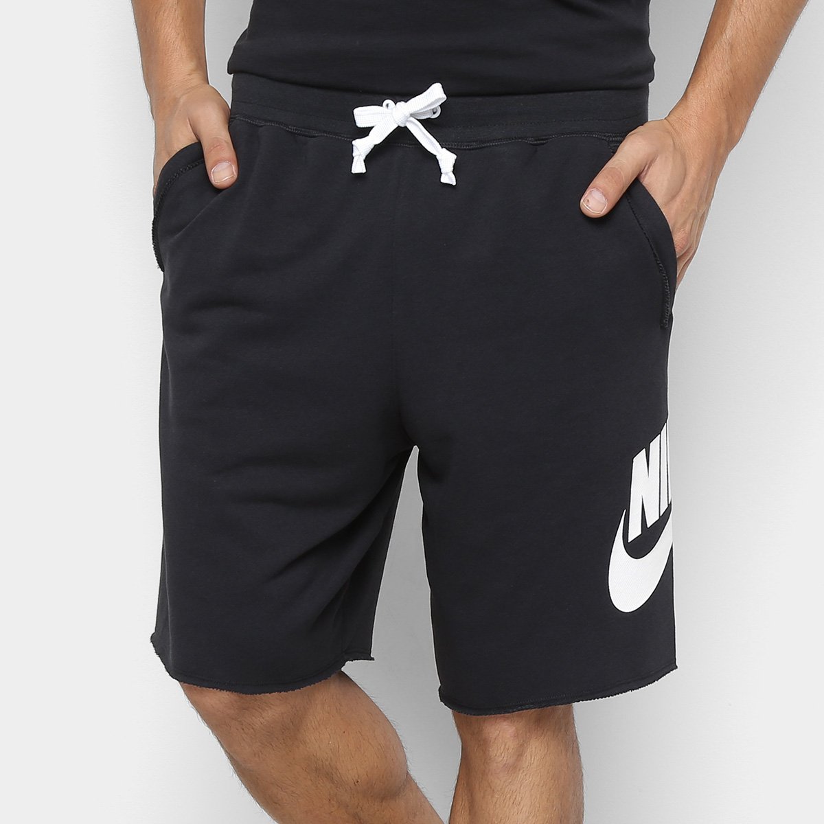 Bermuda Moletom Nike French Terry Alumni Masculina