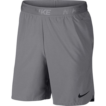 Bermuda Nike Flex Vent Max 2.0 Masculina - Cinza+Preto | Allianz Parque Shop