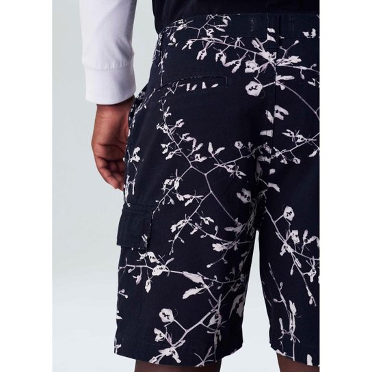 Bermuda Osklen Cargo Renanthera Night Masculina