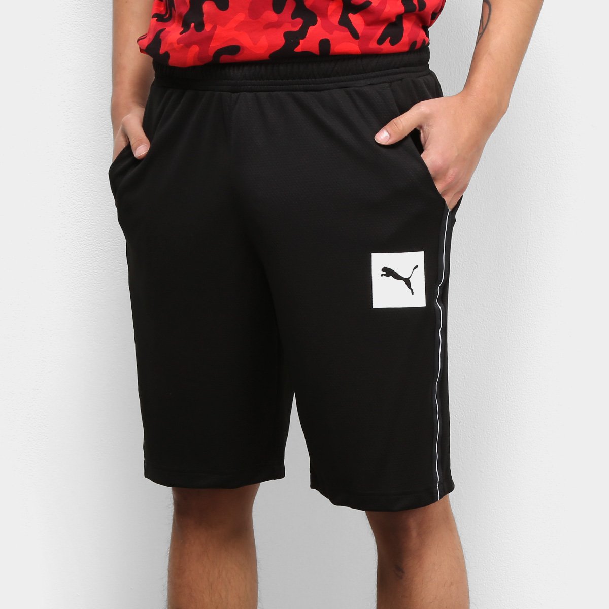 bermuda puma tec sports interlock