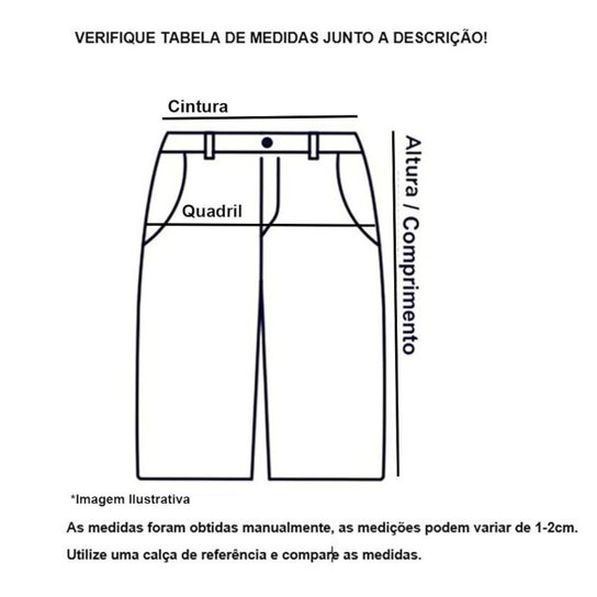 Bermuda Térmica Com Bolso Trinys F-16036 Masculino