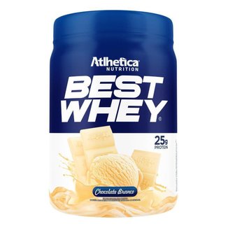 Best Whey Isolado Hidrolisado Chocolate Branco 450g Atlhetica