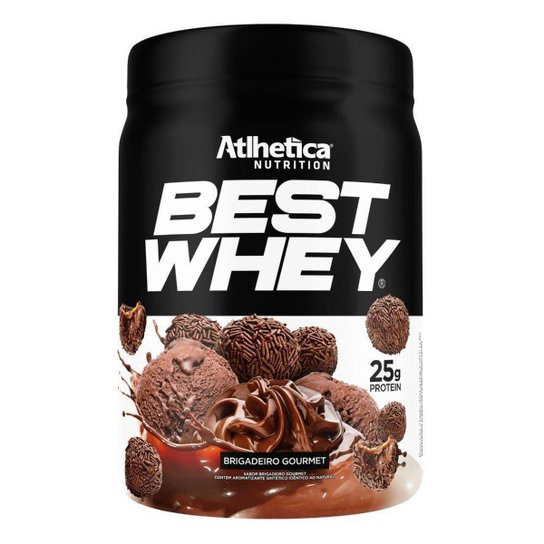 Best Whey Protein Isolado Hidro Brigadeiro 450g Atlhetica