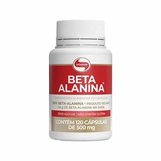 Beta Alanina - 120 Cápsulas - Vitafor