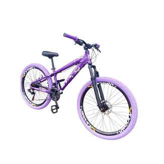 Bicicleta 26 Gta Rebel Freeride Downhill 21v Freio a Disco Aros Vmaxx Pneu Flame