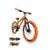 Bicicleta 26 Gta Rebel Freeride Downhill 24v Cubo Barulhento k7 Freio a Disco Rodas Vmaxx Pneu Flame - Laranja