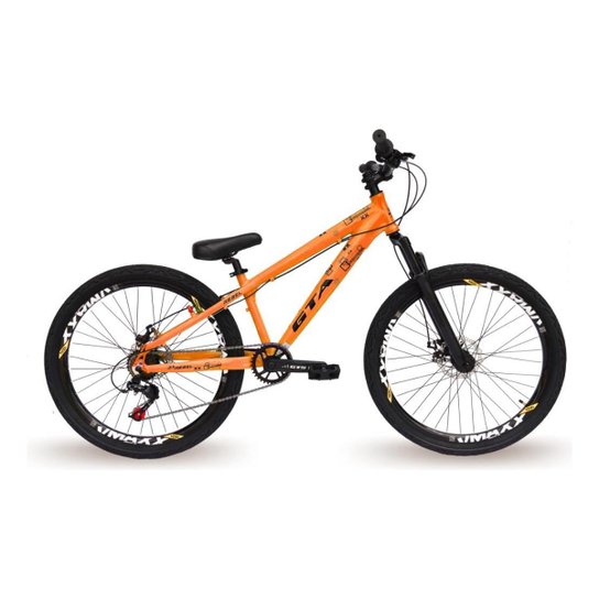 Bicicleta 26 Gta Rebel Freeride Single 7v Freio a Disco Aros Vmaxx Pneu Flame