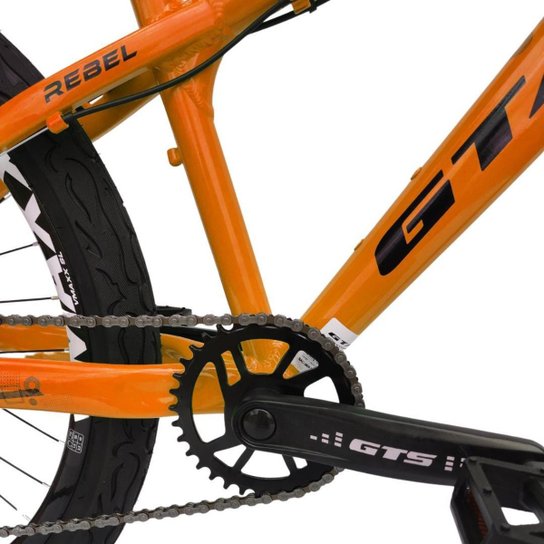 Bicicleta 26 Gta Rebel Freeride Single 7v Freio a Disco Aros Vmaxx Pneu Flame
