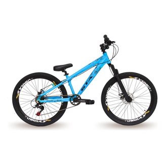 Bicicleta 26 Gta Rebel Freeride Single 7v Freio a Disco Rodas Vmaxx Pneu Flame