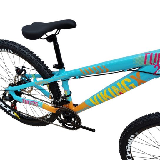 Bicicleta 26 VikingX T25 21v Freeride Suspensão Freio Disco Mecânico Pneu Aro 26 Cravudo