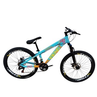Bicicleta 26 VikingX T25 24v Freeride Básico Freio Disco Mecânico Pneu Aro 26 Balão Preto