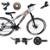 Bicicleta 26 VikingX Tuff25 21v Index Freeride Shimano Disco Mecânico Pneu Slick Fino FX 1.50 - Prata+Azul