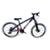 Bicicleta 26 VikingX Tuff30 21v Freios Hidraulicos Básicos Pneu Slick Fino Faixa Branco1.50 - Preto+Rosa