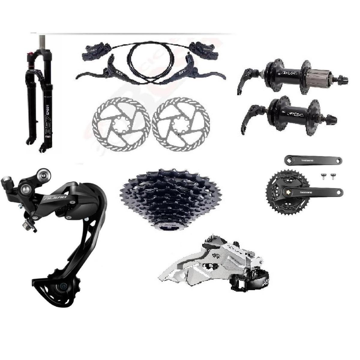 Bicicleta 29 Absolute Nero 5 Câmbio Shimano Deore 27v K7 Freios