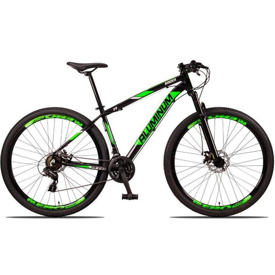 Bicicleta 29 Aluminum Raider 24 Marchas Index Freio a Disco