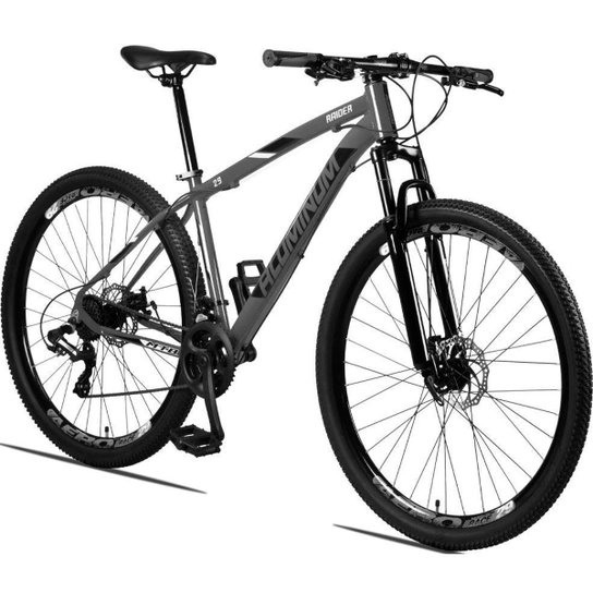 Bicicleta 29 Aluminum Raider 24 Marchas Index Freio a Disco