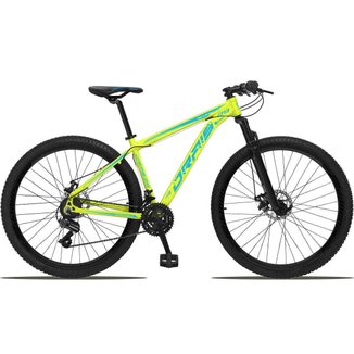 Bicicleta 29 Drais Color 24V Aro 29 Câmbios Shimano Freio a Disco MTB Aluminio 