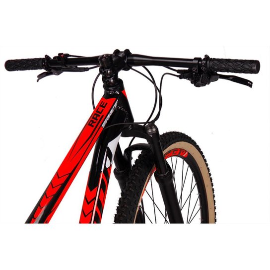 Bicicleta 29 Dropp Race 12V Freio Hidráulico Suspensão com Trava no Guidão