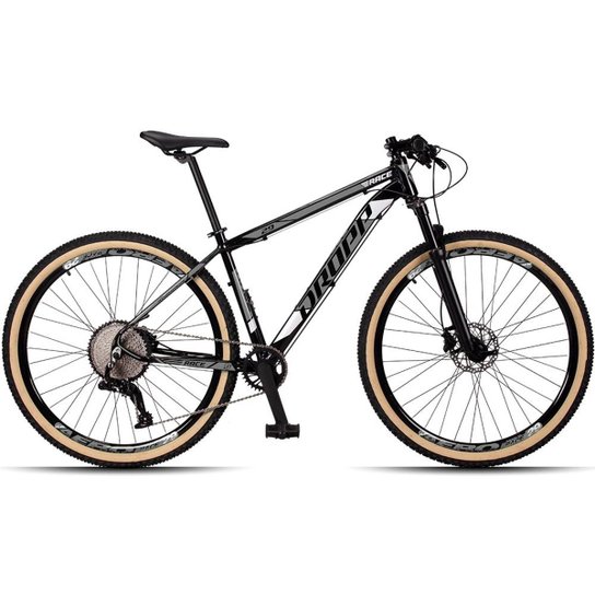 Bicicleta 29 Dropp Race 12V  Freio Hidráulico Suspensão com Trava no Guidão
