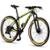 Bicicleta 29 Dropp Race 12V  Freio Hidráulico Suspensão com Trava no Guidão - Preto+Amarelo