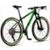 Bicicleta 29 Dropp Z3 12V  Freio Hidráulico Suspensão com Trava no Guidão - Preto+verde