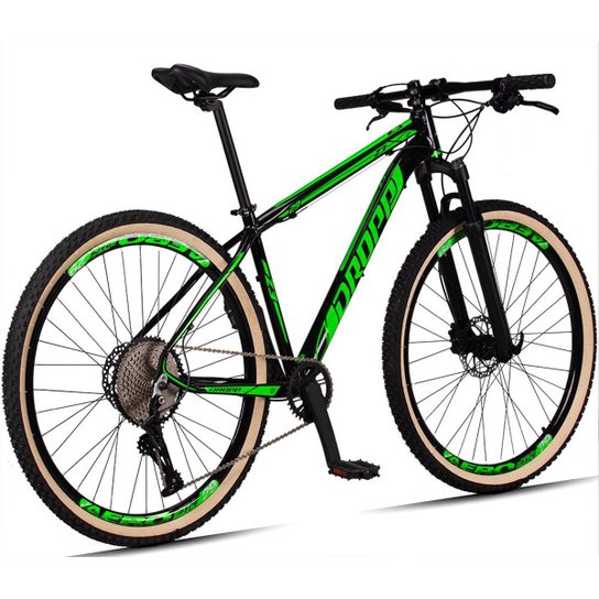 Bicicleta 29 Dropp Z3 12V Freio Hidráulico Suspensão com Trava no Guidão