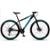 Bicicleta 29 Raider Z3X Pro 21V Freio a Disco e Suspensão Quadro Alumínio MTB - Preto+Azul