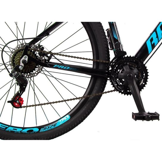Bicicleta 29 Raider Z3X Pro 21V Freio a Disco e Suspensão Quadro Alumínio MTB