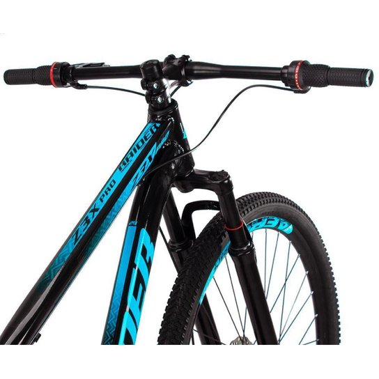 Bicicleta 29 Raider Z3X Pro 21V Freio a Disco e Suspensão Quadro Alumínio MTB