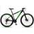 Bicicleta 29 Raider Z3X Pro 21V Freio a Disco e Suspensão Quadro Alumínio MTB - Preto+verde