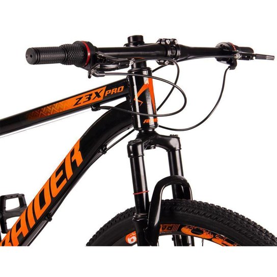Bicicleta 29 Raider Z3X Pro 21V Freio a Disco e Suspensão Quadro Alumínio MTB