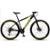 Bicicleta 29 Raider Z3X Pro 21V Freio a Disco e Suspensão Quadro Alumínio MTB - Preto+Amarelo