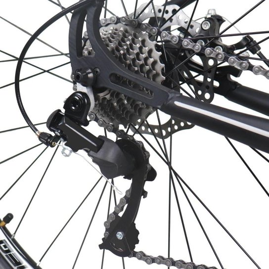 Bicicleta Alumínio Aro 29 Alfameq Pandora Feminina Freio a Disco 24 Marchas