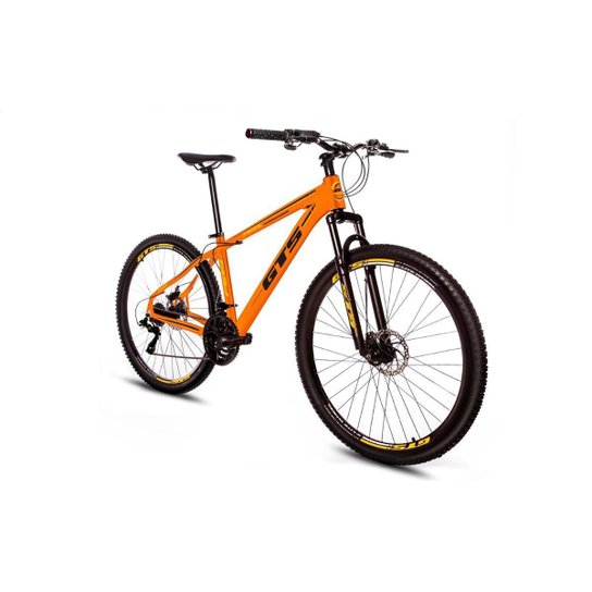 Bicicleta Alumínio Aro 29 Gts Feel Freio À Disco 21 Marchas