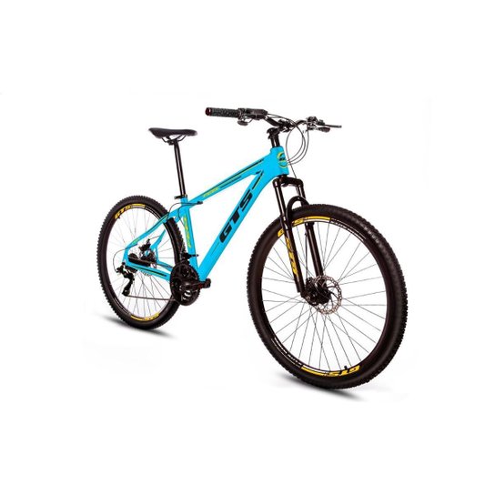Bicicleta Alumínio Aro 29 Gts Feel Freio À Disco 21 Marchas