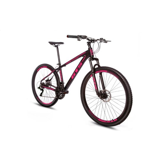 Bicicleta Alumínio Aro 29 Gts Feel Freio À Disco 21 Marchas