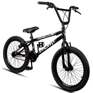 Bicicleta Aro 20 BMX Infantil Flay Aro Aero Freio V-Brake Menino 6, 7, 8, 9, 10 + anos