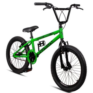 Bicicleta Aro 20 BMX Infantil Flay Aro Aero Freio V-Brake Menino 6, 7, 8, 9, 10 + anos