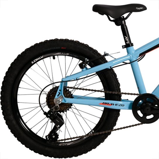 Bicicleta Aro 20 Infantil Athor Brave Shimano Tourney 7 Velocidades