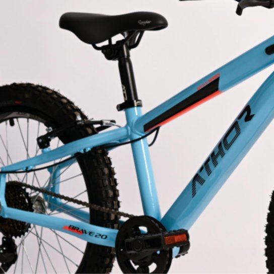 Bicicleta Aro 20 Infantil Athor Brave Shimano Tourney 7 Velocidades