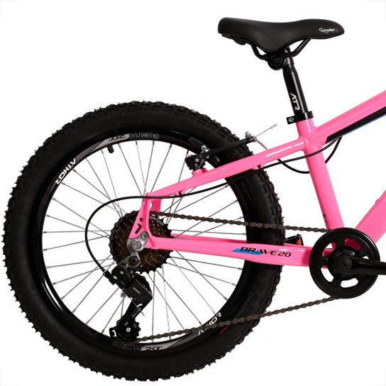 Bicicleta Aro 20 Infantil Athor Brave Shimano Tourney 7 Velocidades