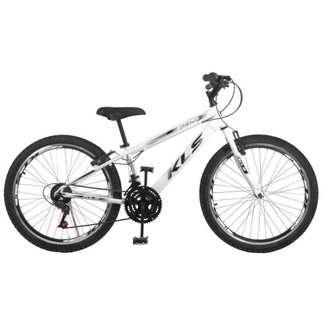 Bicicleta Aro 24 Alum Kls Sport Gold Freio V-Brake Mtb 21V