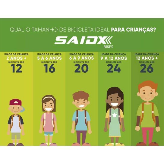 Bicicleta Aro 24 Masculina Mono Sem Marcha Saidx